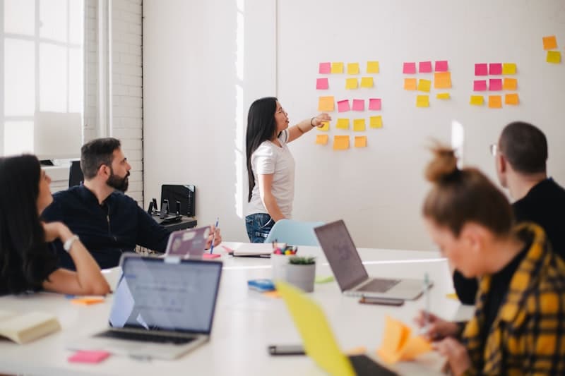 RankWeld team in a strategy session
